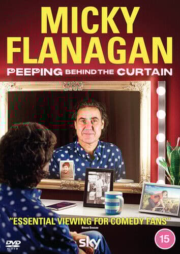 Micky Flanagan: Peeping Behind the Curtain DVD (2021) Micky Flanagan Cert 15 Region 2