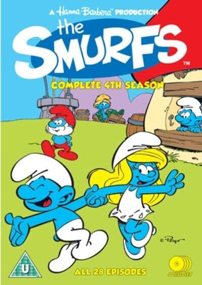 The Smurfs: Complete Season Four DVD (2013) Cert U 4 Discs Region 2