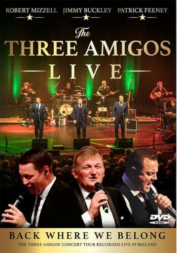 The Three Amigos: Back Where We Belong DVD (2022) The Three Amigos Cert E Region 2