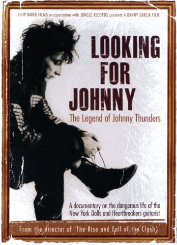 Looking for Johnny: The Legend of Johnny Thunders DVD (2014) Danny Garcia Cert Region 2