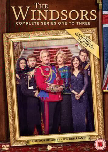 The Windsors: Series 1-3 DVD (2020) Harry Enfield Cert 15 4 Discs Region 2