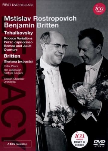 Mstislav Rostropovich/Benjamin Britten: Tchaikovsky/Britten DVD (2012) Benjamin Region 2