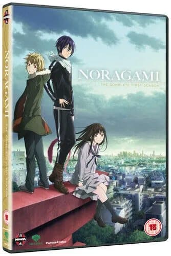 Noragami: The Complete First Season DVD (2015) Mike McFarland Cert 15 2 Discs Region 2