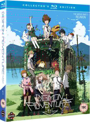 Digimon Adventure Tri: The Movie, Part 1 - Reunion DVD (2017) Keitaro Motonaga Region 2