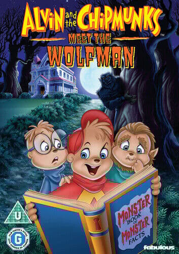 Alvin and the Chipmunks Meet the Wolfman DVD (2020) Kathi Castillo Cert U Region 2