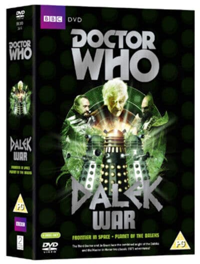 Doctor Who: Dalek War Box DVD (2009) Jon Pertwee Cert PG 4 Discs Region 2