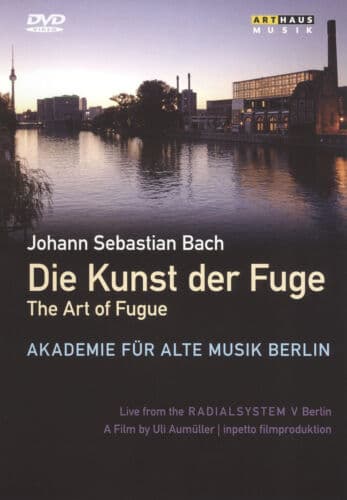 Bach: The Art of Fugue (Akademie Fur Alte Musik Berlin) DVD (2009) Uli Aum?ller Region 2