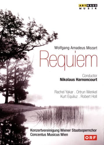 Mozart: Requiem - Vienna Staatsopernchor (Harnoncourt) DVD (2013) Nikolaus Region 2