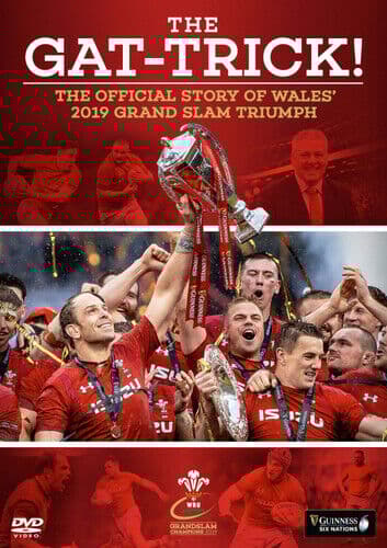 Wales Grand Slam 2019: The Gat-trick DVD (2019) Wales (RFU) Cert E Region 2