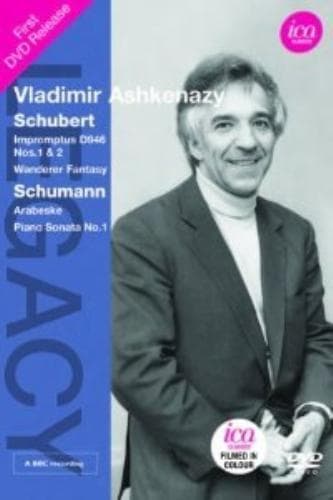Vladimir Ashkenazy: Schubert/Schumann DVD (2013) Franz Schubert Cert E Region 2