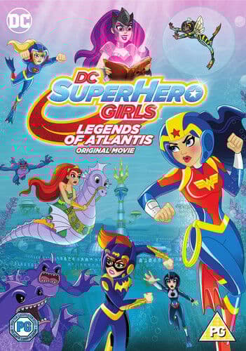 DC Superhero Girls: Legends of Atlantis DVD (2018) Cecilia Aranovich Cert PG Region 2