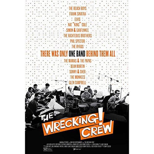 The Wrecking Crew DVD (2015) Denny Tedesco Cert E 2 Discs Region 2