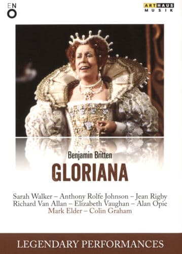 Gloriana: English National Opera (Elder) DVD (2015) Colin Graham Cert E Region 2