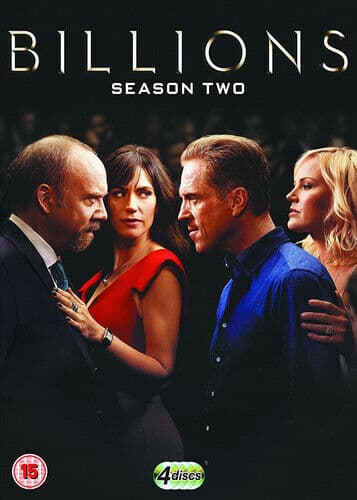 Billions: Season Two DVD (2017) Paul Giamatti Cert 15 4 Discs Region 2