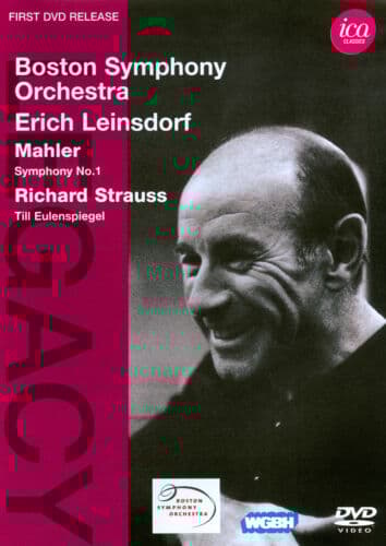 Mahler: Symphony No. 1/R.Strauss: Till Eulenspiegels (Leinsdorf) DVD (2011) Region 2