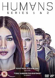 Humans: Series 1 & 2 DVD (2017) Colin Morgan Cert 15 4 Discs Region 2