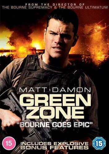 Green Zone DVD (2020) Yigal Naor, Greengrass (DIR) Cert 15 Region 2