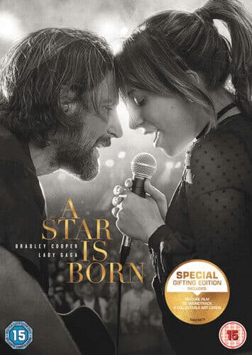 A Star Is Born DVD (2019) Bradley Cooper Cert 15 Region 2
