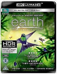 Earth - One Amazing Day Blu-Ray (2018) Peter Webber Cert U 2 Discs Region 2
