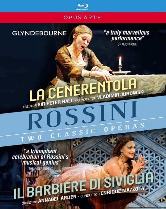 Rossini Gioacchino - La Cenerentola Il Barbiere Di Sivi (Music Blu-ray)
