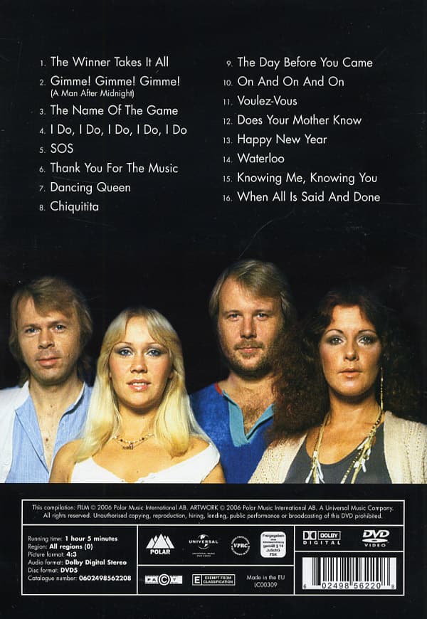 ABBA: 16 hits (DVD)