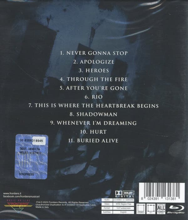 One Desire: Live with The Shadow Orchestra (Blu-ray)