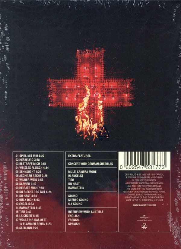 Rammstein: Live aus Berlin 1998 (DVD)