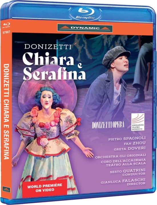Gaetano Donizetti Felice Romani - Donizetti & Romani: Chiara E Serafi (Music Blu-ray)