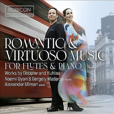 Franz Doppler : Romantic & Virtuoso Music for Flutes & Piano CD (2022)