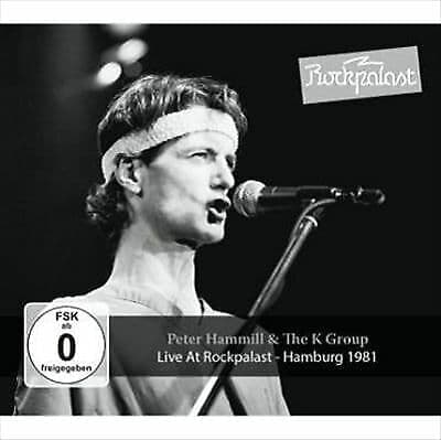 Peter Hammill & The K Group : Live at Rockpalast CD Album with DVD 3 discs