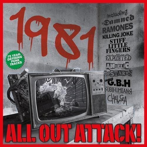 Various Artists : 1981 - All Out Attack! CD Box Set 3 discs (2023)
