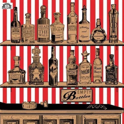 Bogos : Empty Bottles CD (2022)