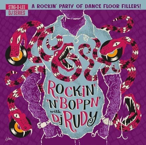 Various Artists : Rockin’ ‘N’ Boppin’ With DJ Rudy: A Rockin’ Party of Dance