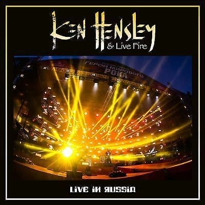 Ken Hensley & Live Fire : Live in Russia CD Album with DVD 2 discs (2019)