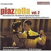 Astor Piazzolla : Piazzolla: Symphonic Works, Vol. 2 CD