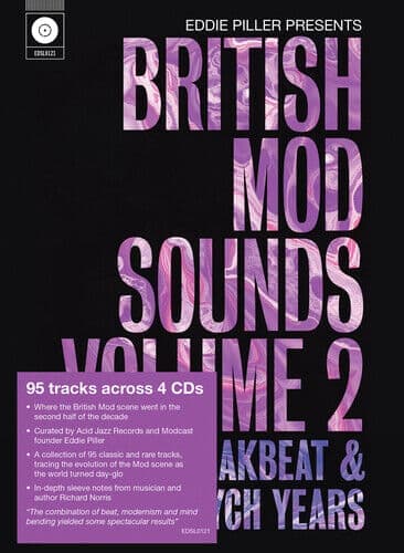 Various Artists : Eddie Piller Presents British Mod Sounds: The Freakbeat &