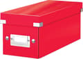 Miniatyrbillede 1 af 6: Leitz Click & Store WOW CD/DVD opbevaringsboks 160 diske rød pap (60410026)