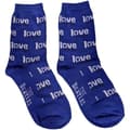 Miniatyrbilde 2 av 2: The Beatles - Love Me Do Lady Blue Socks (Eu 37-41)