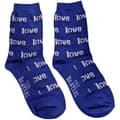 Miniatyrbilde 1 av 2: The Beatles - Love Me Do Lady Blue Socks (Eu 37-41)
