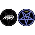 Miniatyrbillede 2 af 2: Anthrax - Pentathrax / For All Kings Slipmat Pair