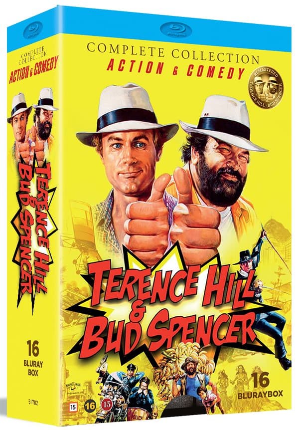 BUD TERENCE THE CLASSIC COLLECTION - 16 Blu Ray Discs