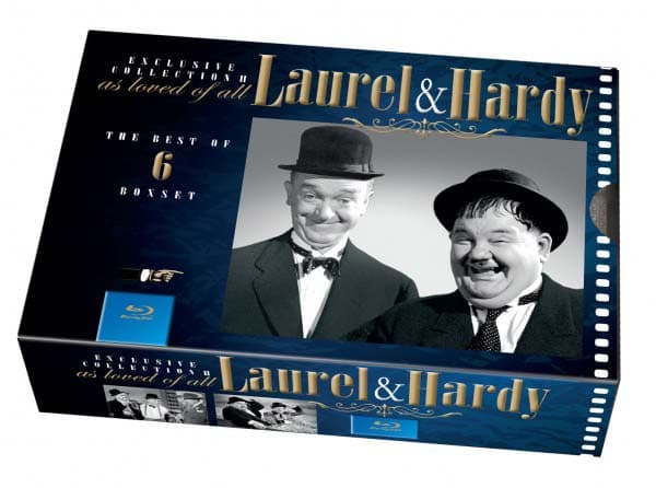 LAUREL HARDY COLLECTION - Blu Ray Box