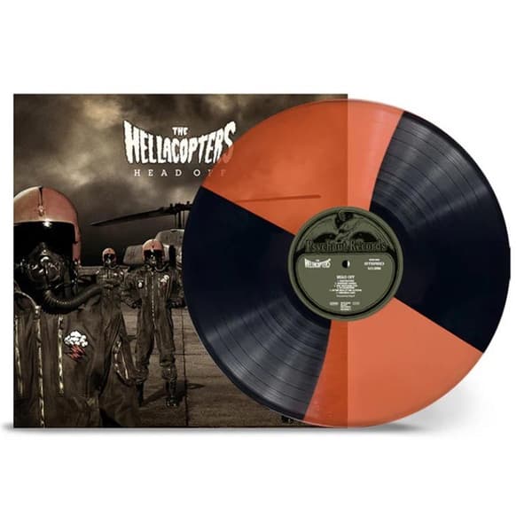 Hellacopters: Head off (Orange/Black) (Vinyl LP)