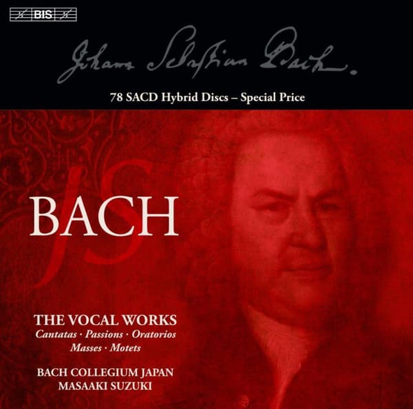 Bach: The vocal works (Masaaki Suzuki) (78 SACD Hybrid)