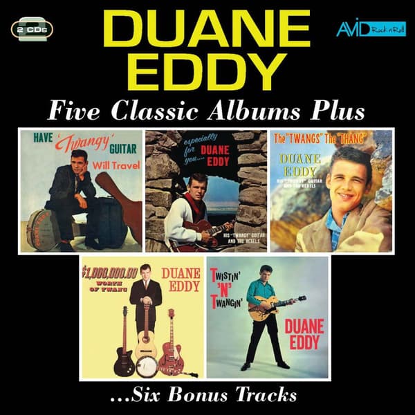 Eddy Duane: Five classic albums plus 1958-62 (2 CD)