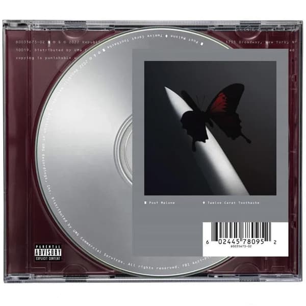 Post Malone: Twelve carat toothache 2022 (CD)