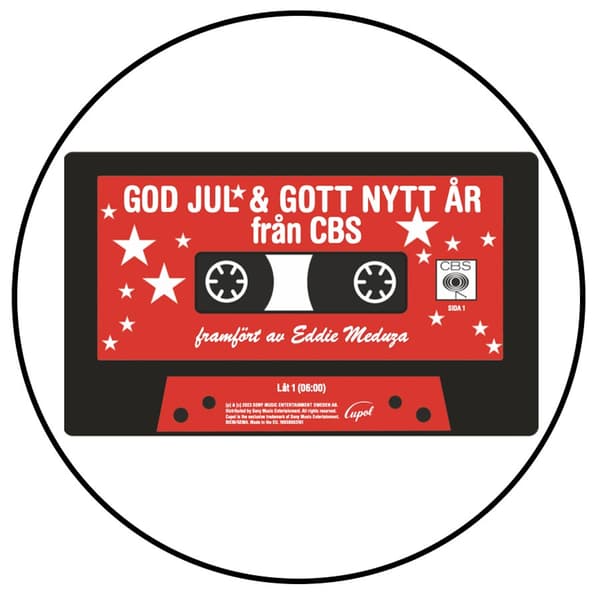 Meduza Eddie: God Jul & Gott Nytt År från CBS (Vinyl 10")