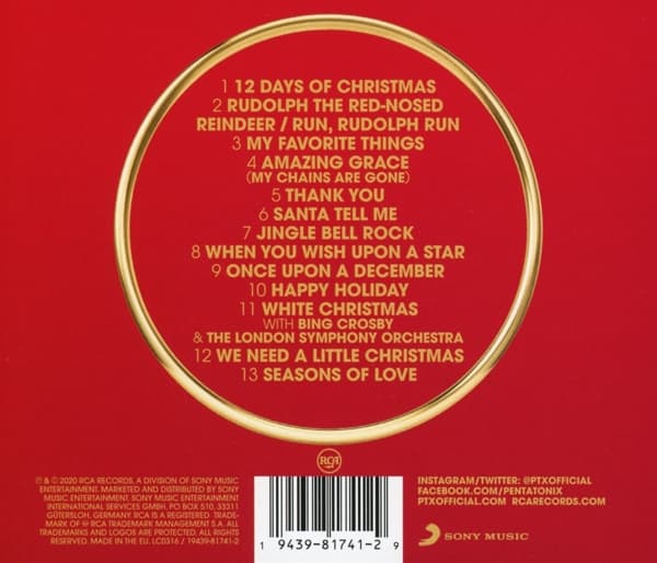 Pentatonix: We need a little Christmas 2020 (CD)