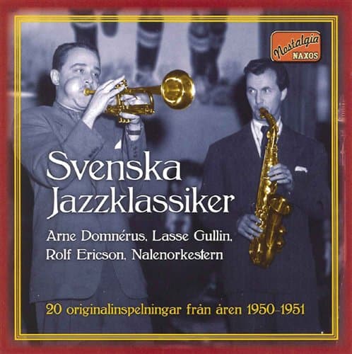 Domnérus/Gullin/Ericson: Svenska jazzklassiker (CD)