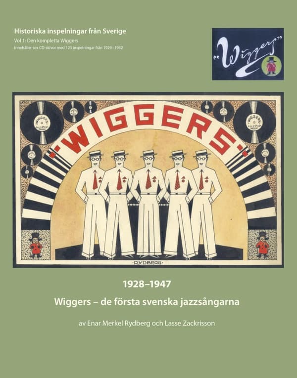 Wiggers - De första svenska jazzsångarna (6 CD + Bok)